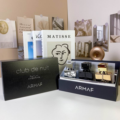 Armaf Club de Nuit 3-Piece Collector's Gift Set – Sillage, Intense Man & Milestone Parfum