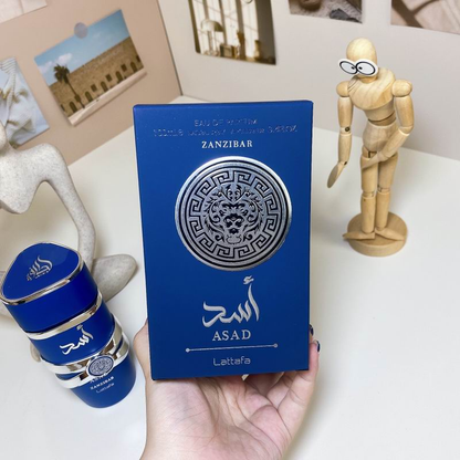 Lattafa Asad Zanzibar Eau de Parfum 100ml – EDP Natural Spray