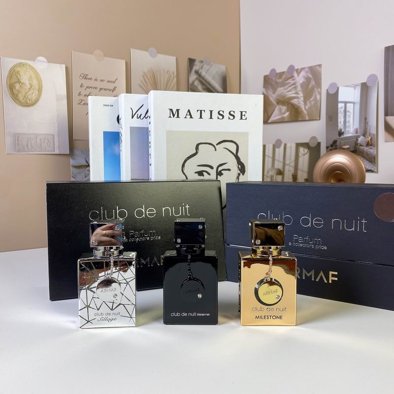 Armaf Club de Nuit 3-Piece Collector's Gift Set – Sillage, Intense Man & Milestone Parfum