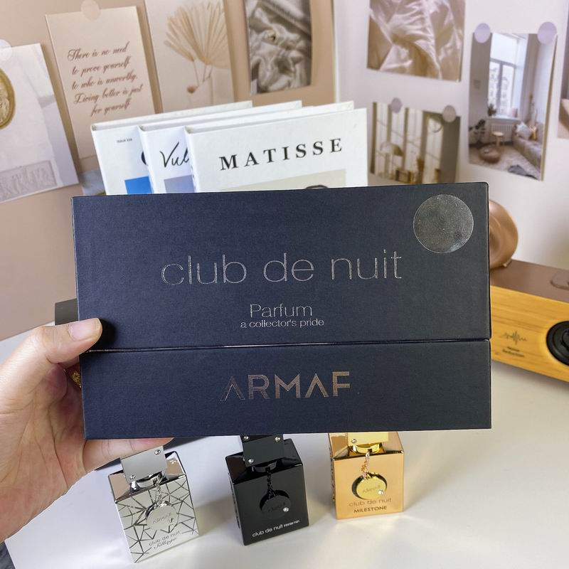 Armaf Club de Nuit 3-Piece Collector's Gift Set – Sillage, Intense Man & Milestone Parfum