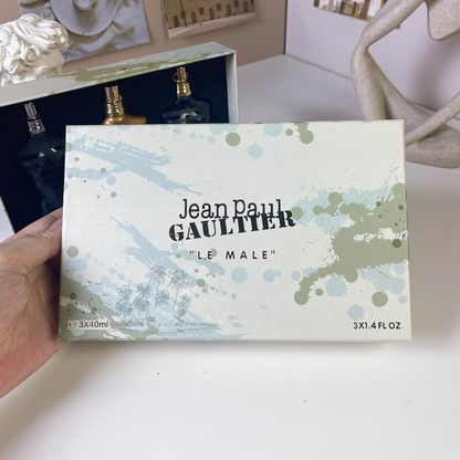 Jean Paul Gaultier Le Male Gift Set – Summer Edition 3x40ml Miniature Collection