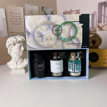 Armaf Odyssey Homme 3-Piece Miniature Gift Set – Eau de Parfum